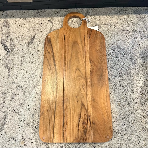 NIB Member's Mark Acacia Wood Charcuterie Boards, Set of 2 - Picture 9 of 15